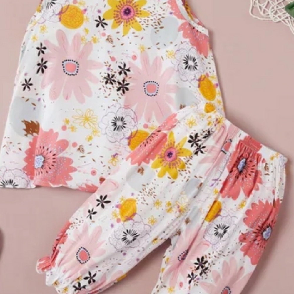 Floral outfit